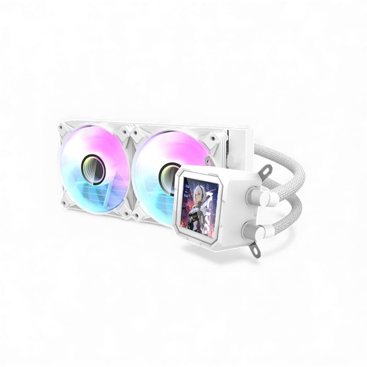 240mm Liquid CPU Cooler - DV240S White