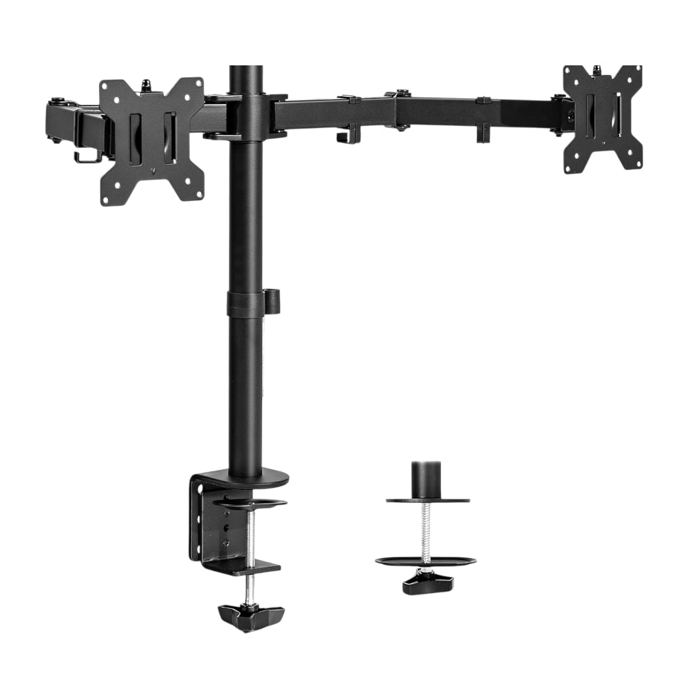 Desktop Full Motion 360 Degree Dual Monitor Desk Mount
