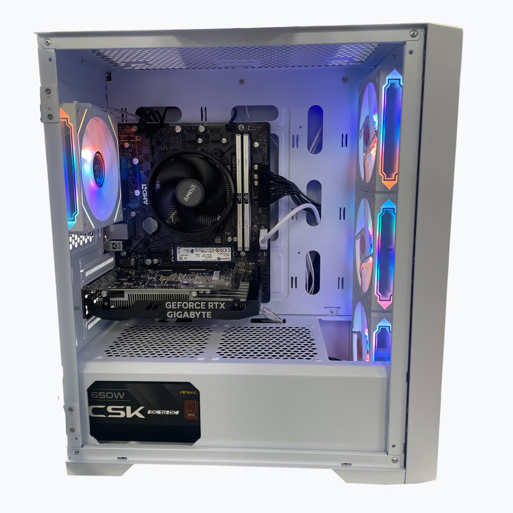 AMD Ryzen 5 5500 Gaming PC w/ RTX 3050 (16GB Ram + 1TB SSD)