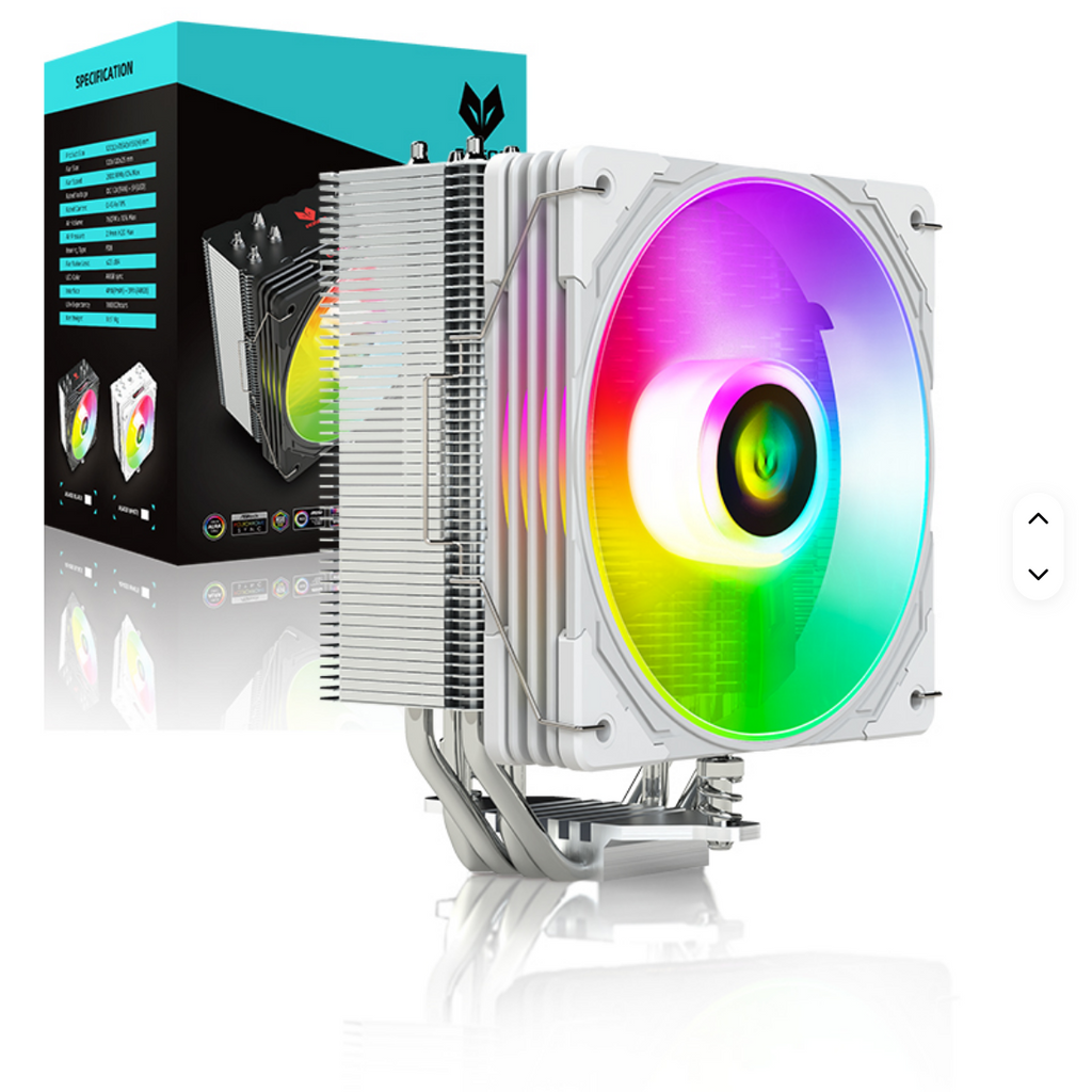 Tower CPU Cooler - Aosor AS400 White