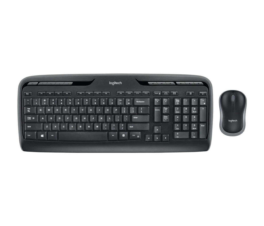 Wireless Keyboard + Mouse Combo - Logitech MK320