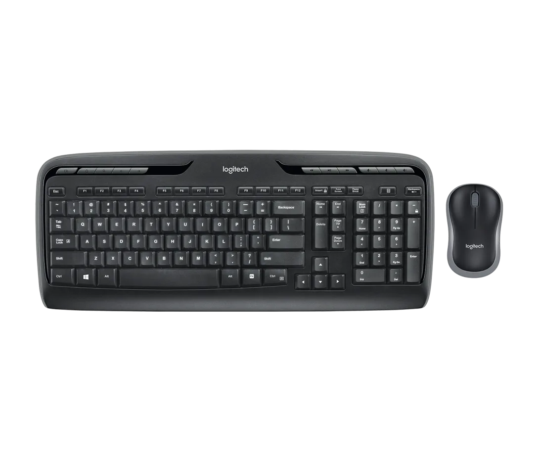 Wireless Keyboard + Mouse Combo - Logitech MK320