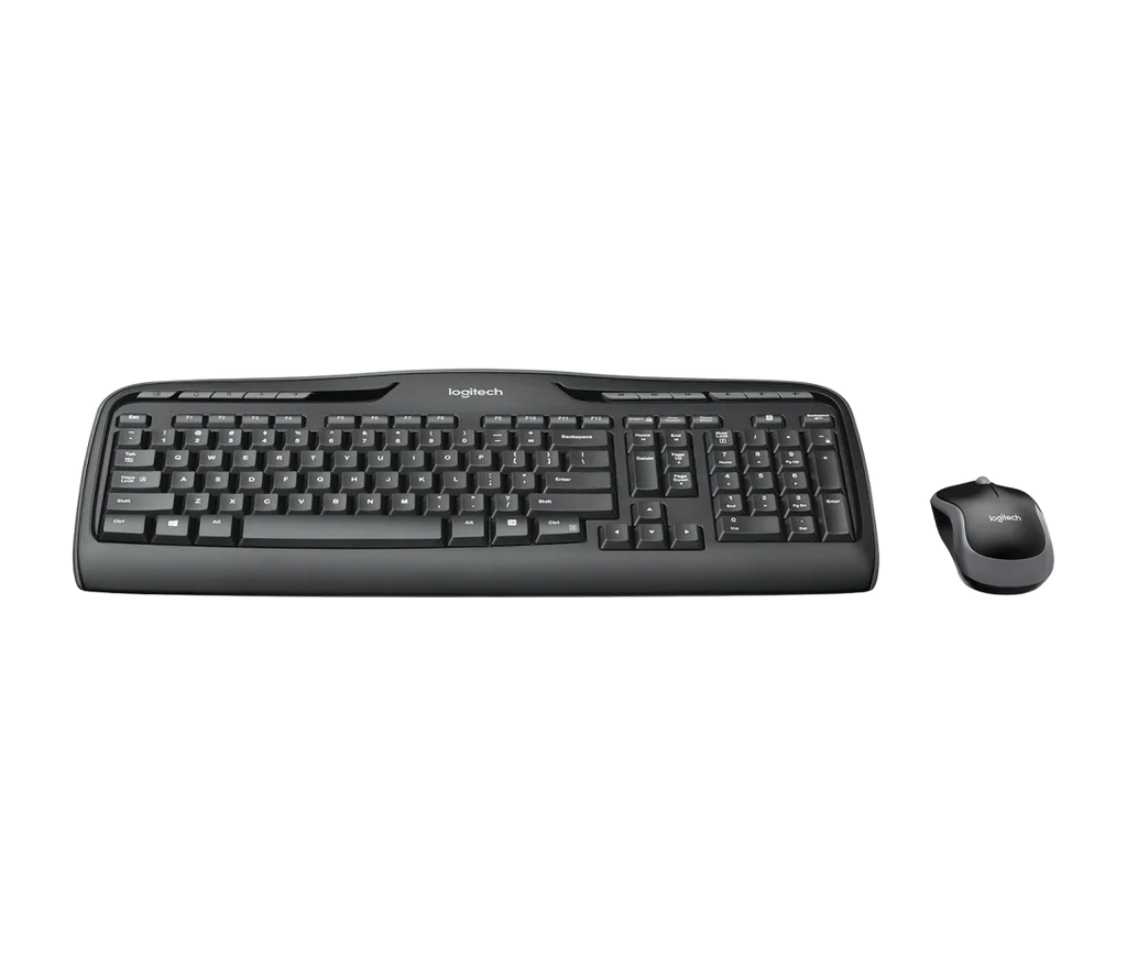 Wireless Keyboard + Mouse Combo - Logitech MK320