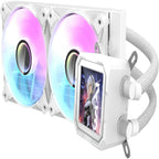 240mm Liquid CPU Cooler - DV240S White