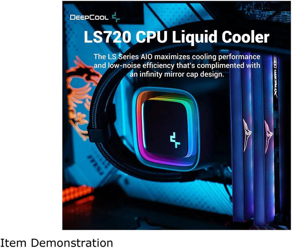 360mm Liquid CPU Cooler - DeepCool LS720