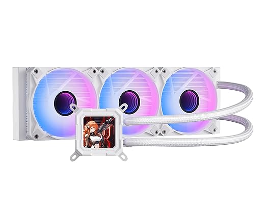 360mm Liquid CPU Cooler - DV360S White