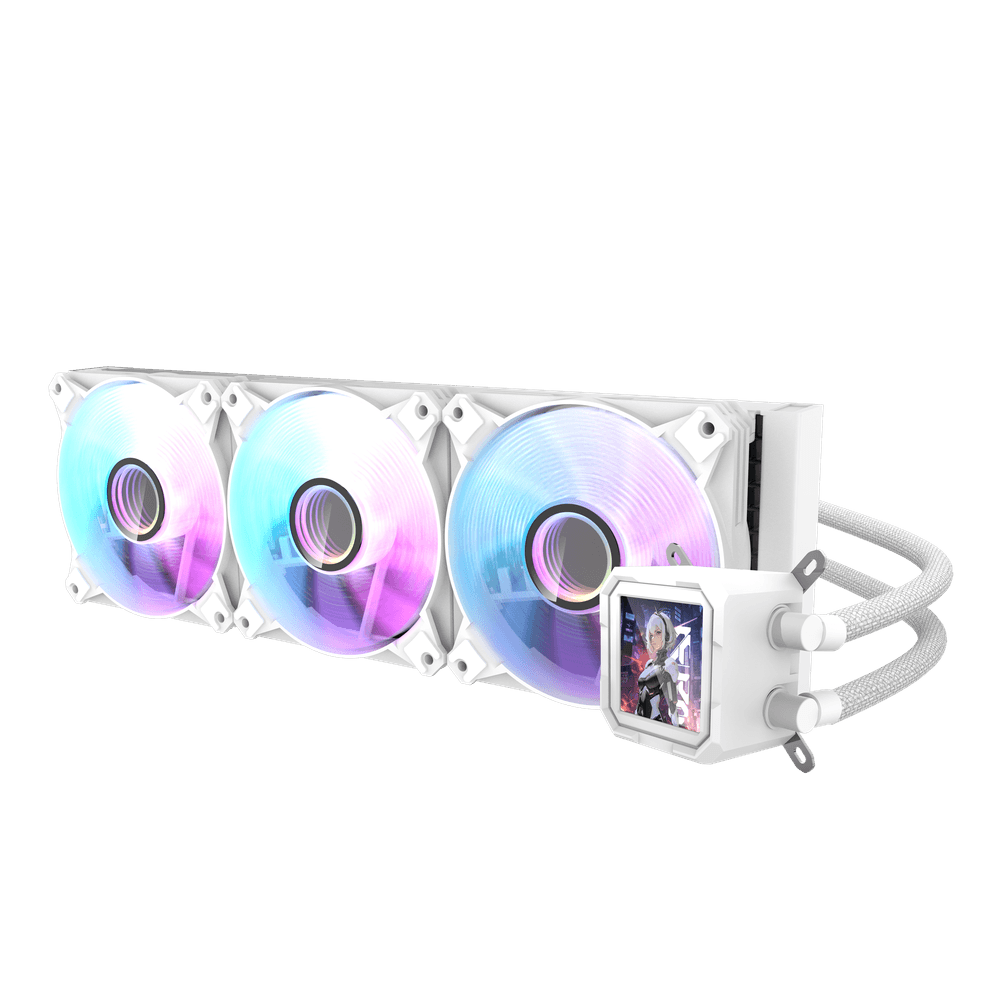 360mm Liquid CPU Cooler - DV360S White