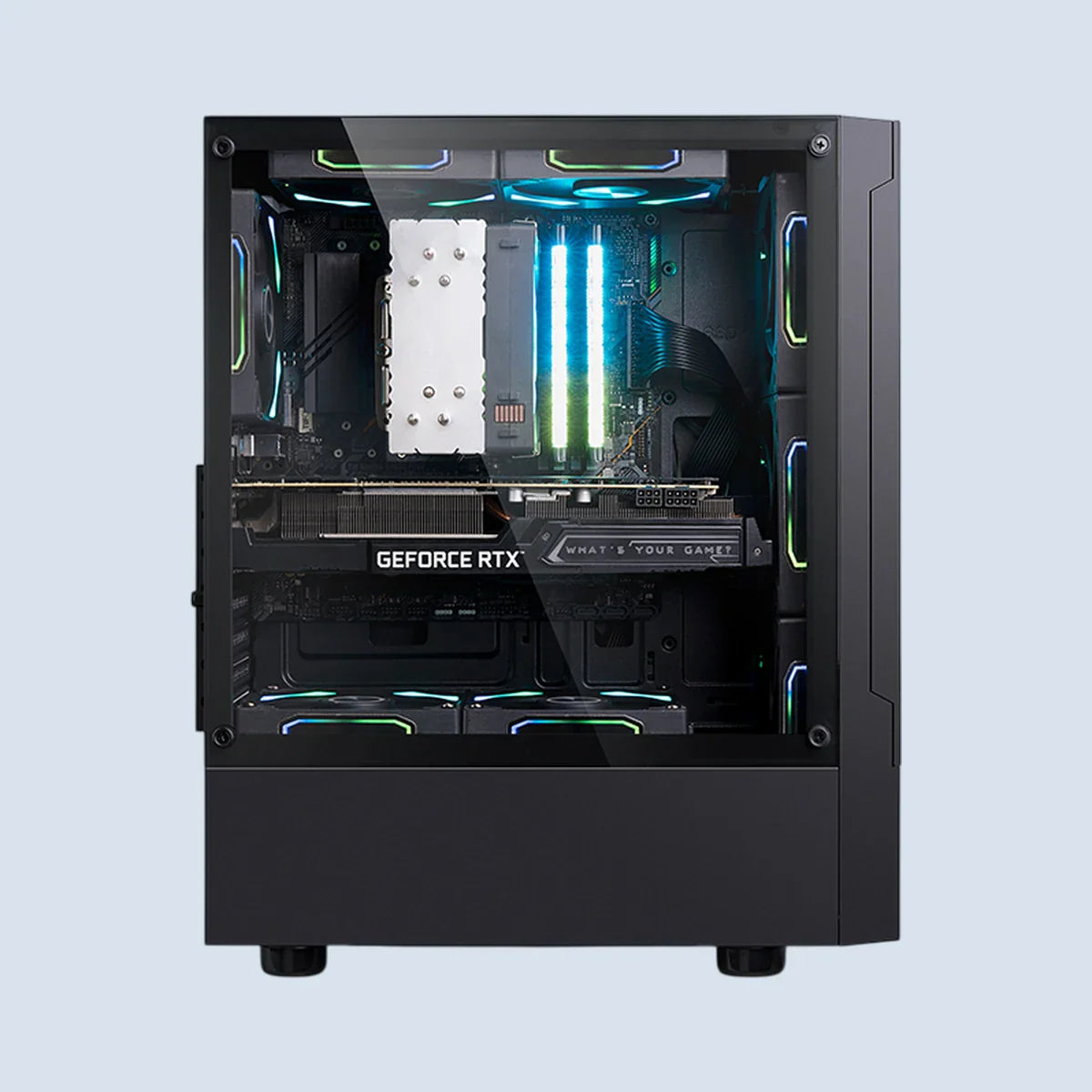 Uniway Essential — RX 7600 | R5 5500 |16GB/512GB — Side