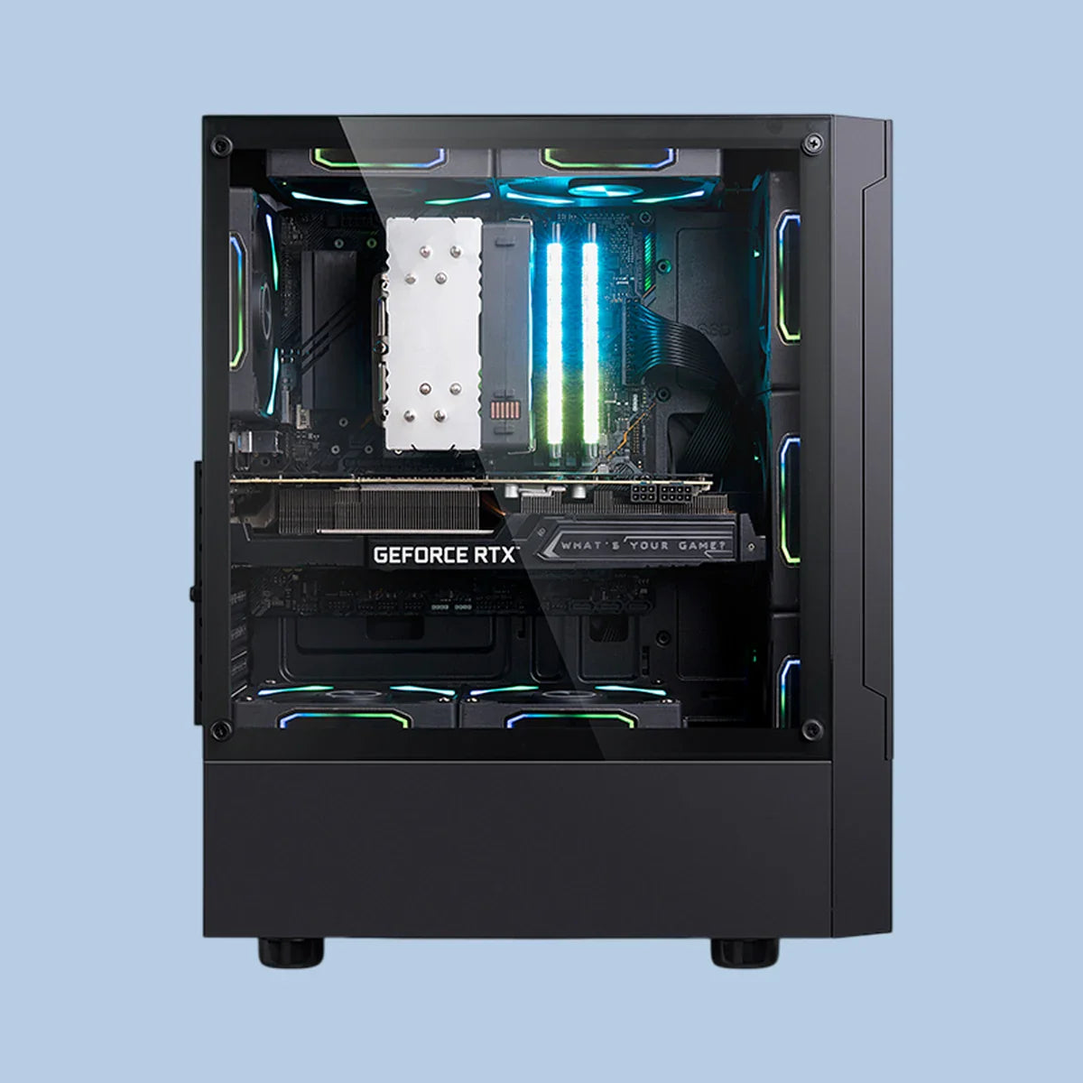 Uniway Plus — RTX 5050 | i5-13400 |32GB/1TB — Side