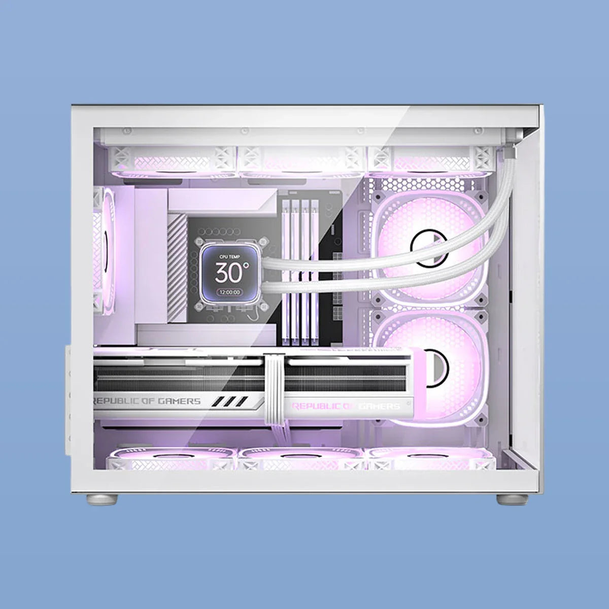 Uniway Plus — RTX 5060 Ti | R5 7500F |32GB/1TB — Side