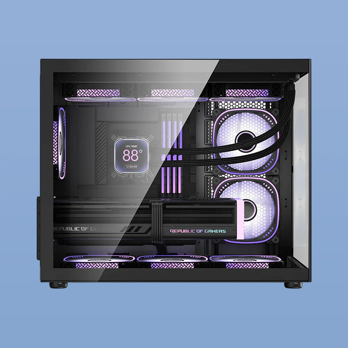 Uniway Plus — RTX 5060 Ti | R5 7600 |32GB/1TB — Side