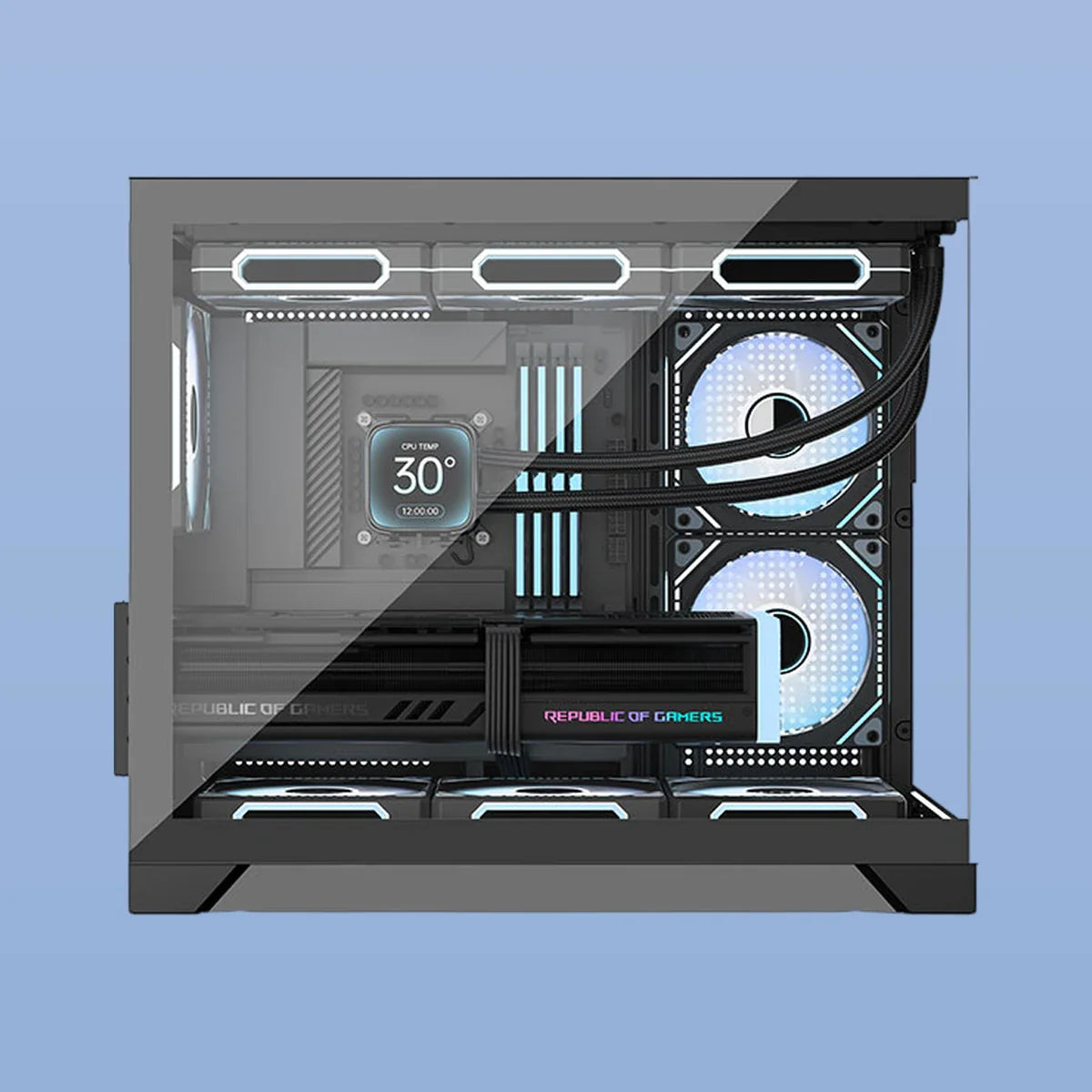 Uniway Plus — RTX 5060 Ti | R9 7900 |32GB/1TB — Side