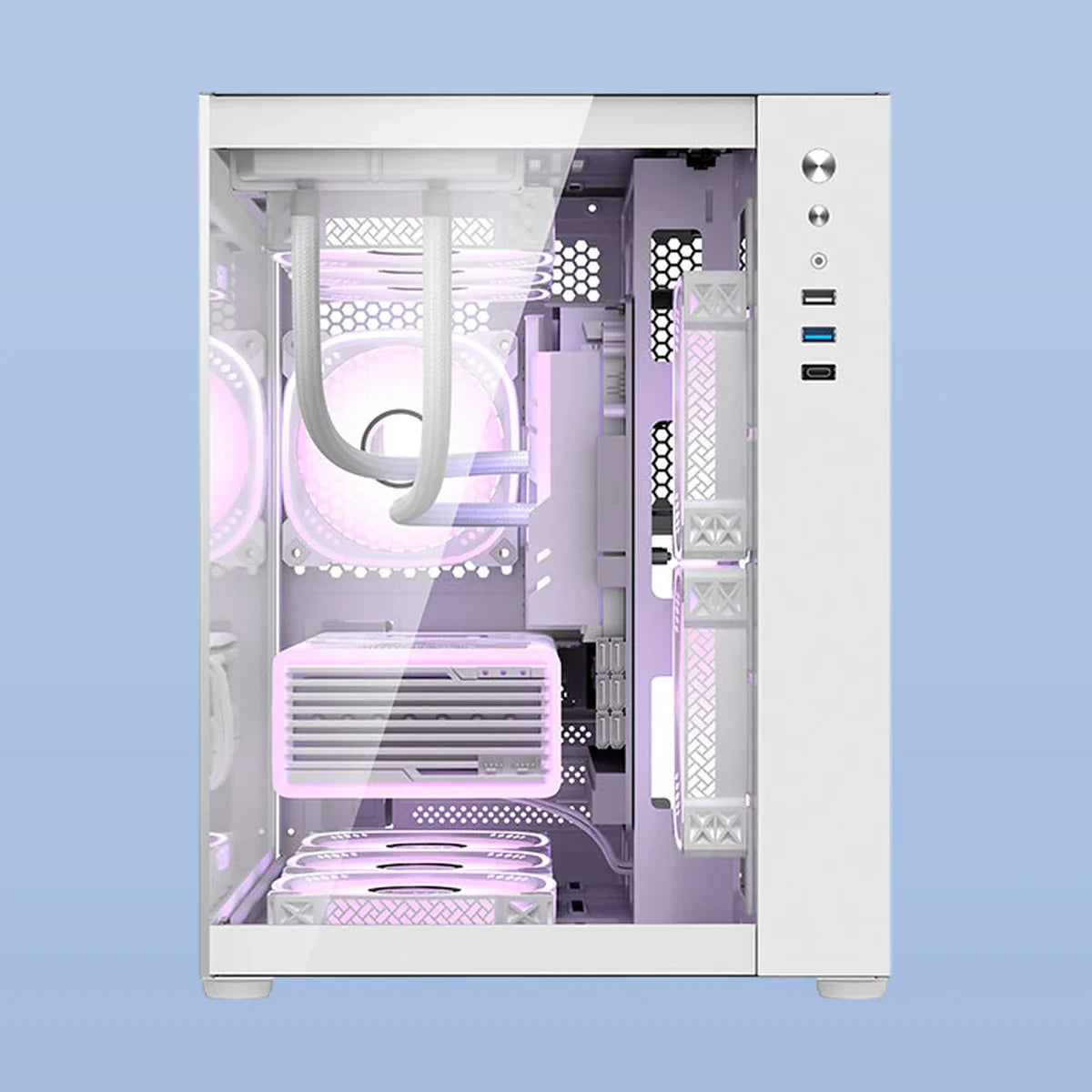 Uniway Plus — RTX 5070 | R5 7600 |32GB/1TB — Rear