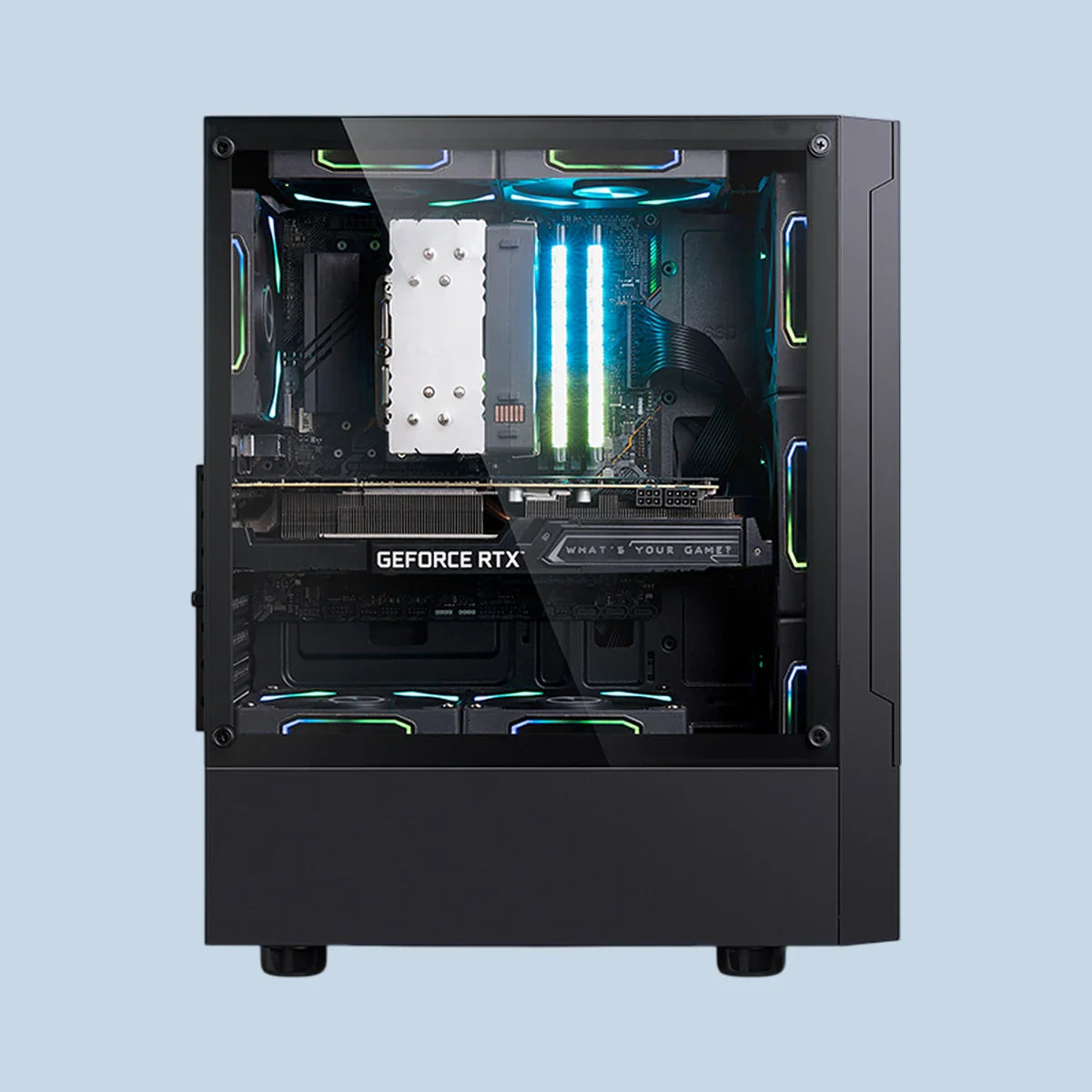 Uniway Plus — RX 7600 | i5-13400 |32GB/1TB — Side