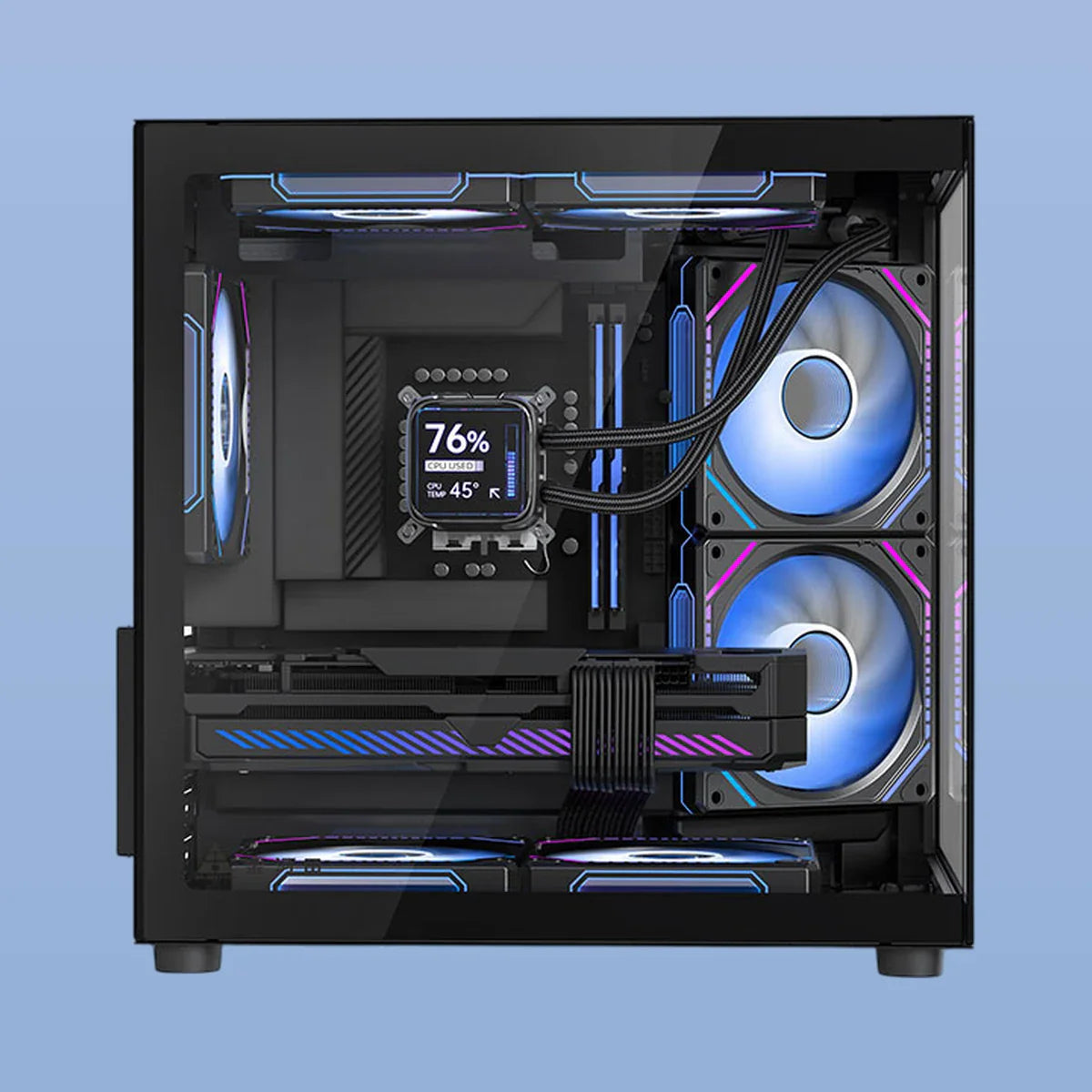 Uniway Plus — RX 7700 XT | R5 7500F |32GB/1TB — Side