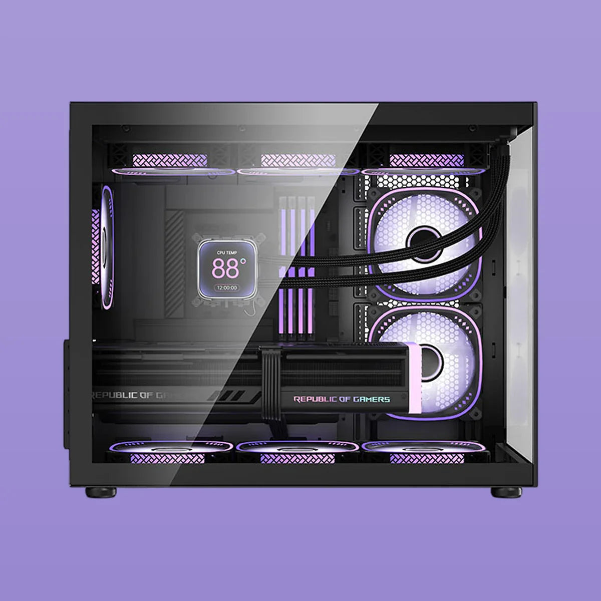 Uniway Pro — RTX 5070 Ti | R9 7900 |32GB/1TB — Side