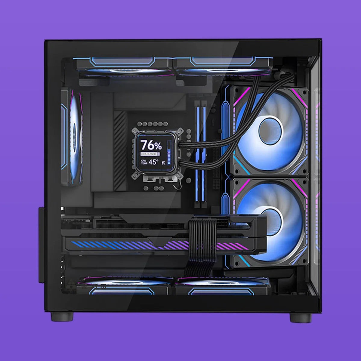 Uniway Ultra — RTX 5090 | R9 7900 |64GB/2TB — Side